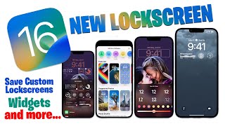 NEW iOS 16 Lockscreen Revealed | iOS 16 Update (Customizations, Widgets, and more...)