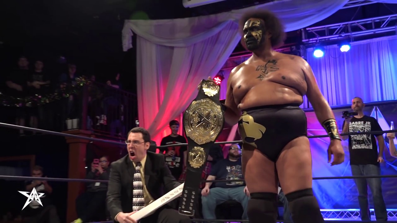 Kongo Kong Confronts Sami Callihan   AAW Pro Wrestling