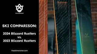 Ski Comparison: 2024 Blizzard Rustlers vs. 2023 Blizzard Rustlers