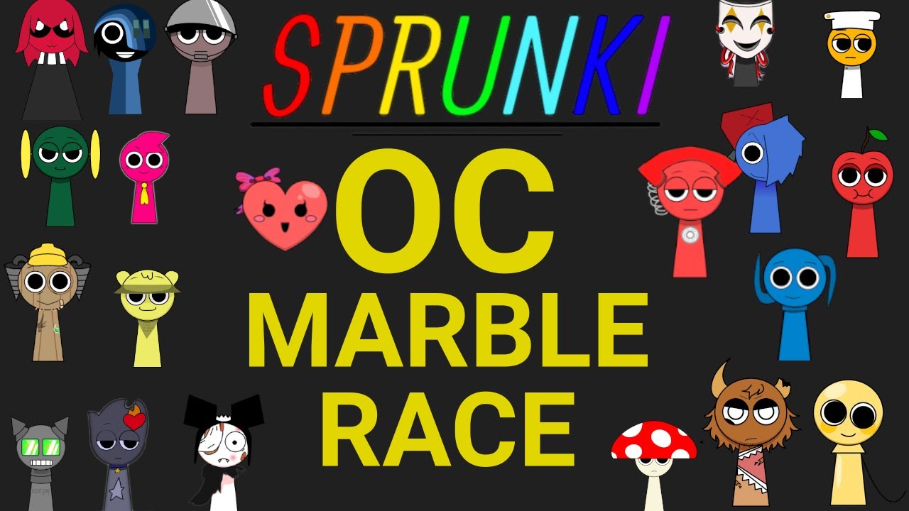 SPRUNKI OC - Marble Elimination Race - YouTube