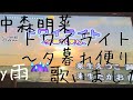 中森明菜「トワイライト~夕暮れ便り~」歌いました♬