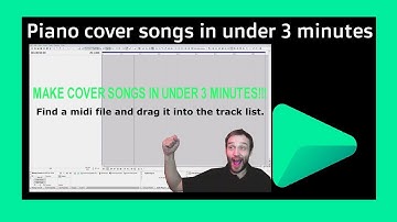 Acid pro How to make cover songs in under 3 minutes