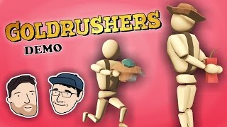 Let's Play Goldrushers (Demo) - Get Each Other Hard | Thumb Wars | Goldrushers gameplay