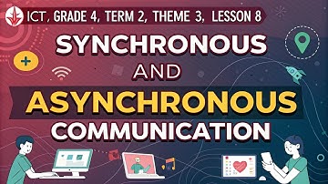 Understanding Synchronous vs. Asynchronous Communication | Grade 4: Term 2, Theme 3, Lesson 8