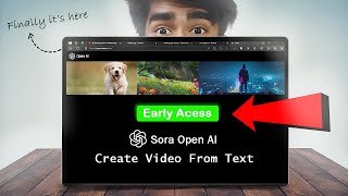 Finally get the Sora Open Ai Early Access - How to use Sora Open Ai