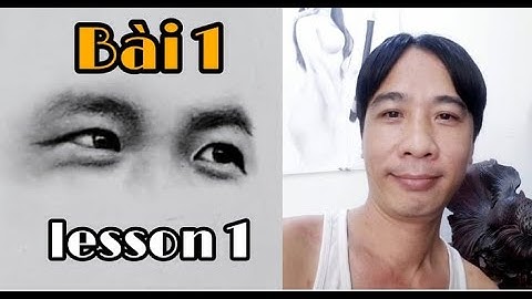 Học vẽ chân dung nâng cao / Bài 1/3 vẽ mắt nghiêng / htart