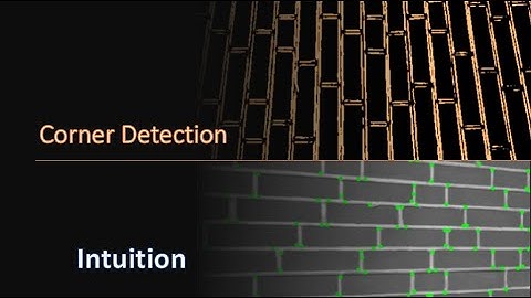 Harris Corner Detection - Intuition