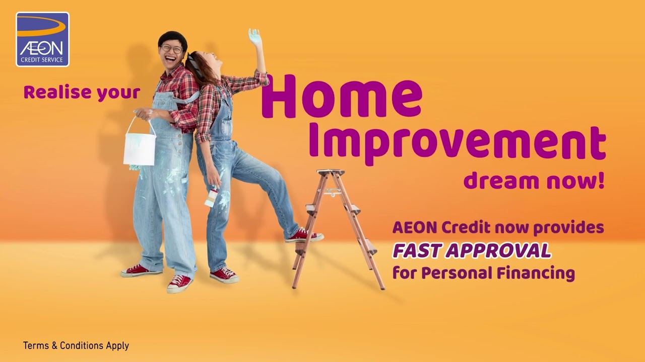 Improve your lifestyle with AEON Credit Personal Financing