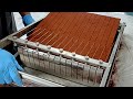 Making ganache chocolate by chocolate master's - Handmade chocolate factory in Korea