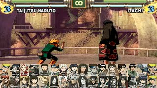 Naruto: Ultimate Ninja 2 All Character Special Move/ Ultimate Jutsu | PS 2