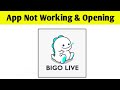 Bigo live app not working  opening crashing problem solved