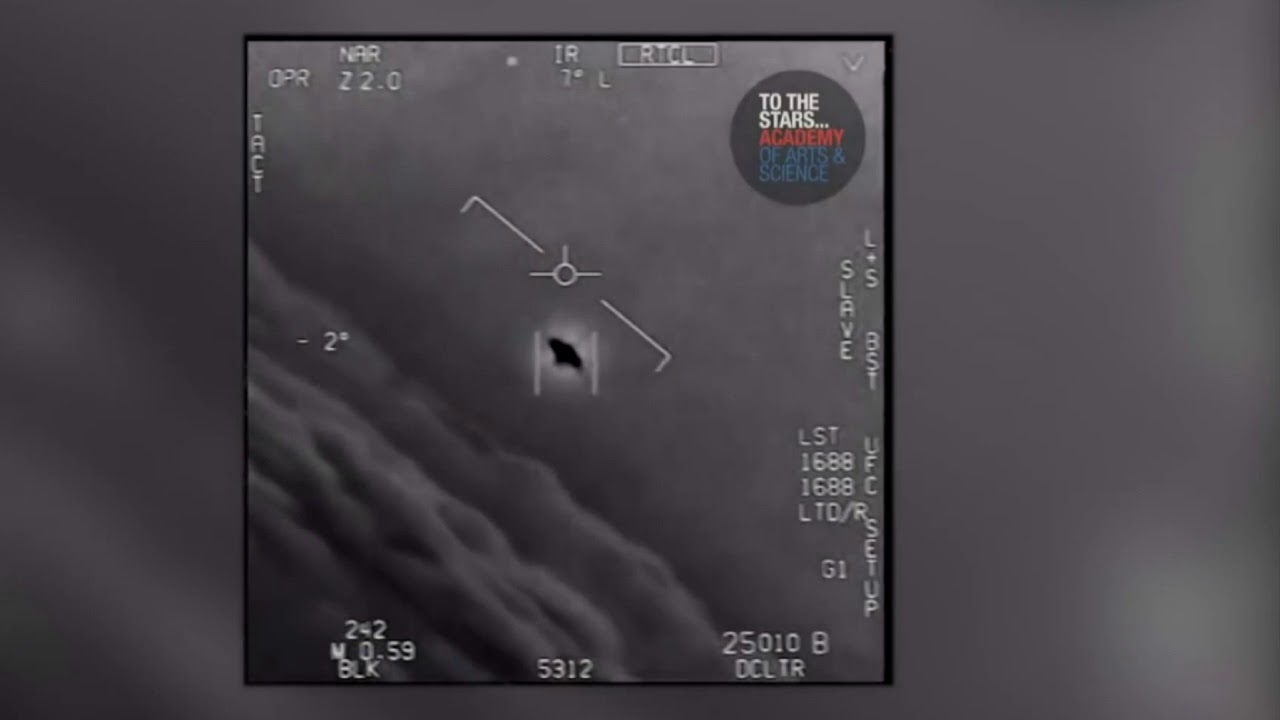 UFO spotted by fighter pilots * UFO footage authentic filmed by Navy Pilots