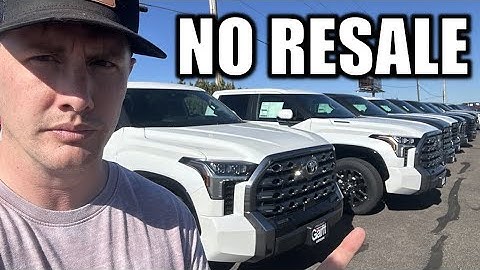 NEW Toyota Trucks LOSE VALUE faster than Ford, Chevy and Nissan!