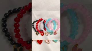 Trendy Bracelet Collection –Handmade Bracelet – Simple&amp; Beautiful 🩷#shorts #diy #handmade #bracelets