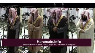 720p | Night 21 Makkah Taraweeh & Tahajjud 2013 (Sheikh Juhany,Mahir, Shuraim & Sudais)
