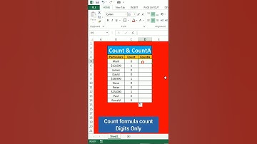 CountA is More Powerful from Count Formula