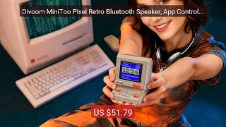 Divoom MiniToo Pixel Retro Bluetooth Speaker, App Control Clock &amp; A... — Top Rated 2026 | Buy Now!