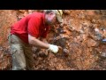 Thomas at the Coleman Quartz Mine, Arkansas - Mineral Explorers