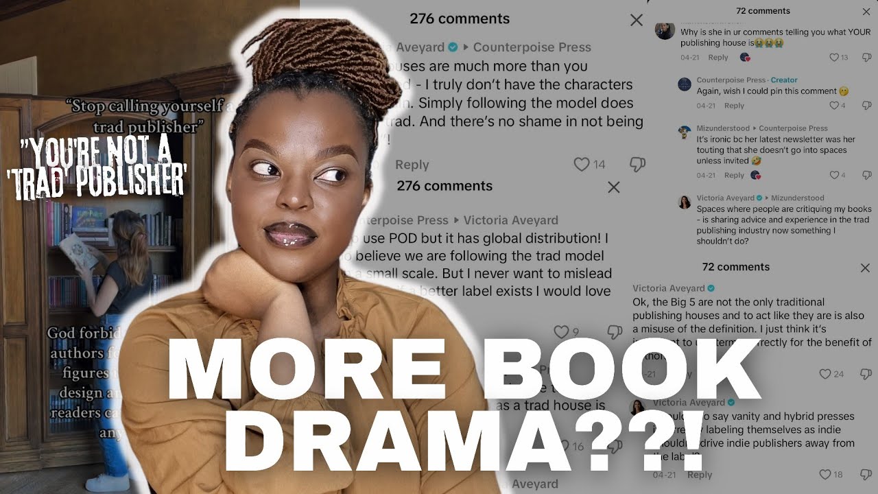 the Victoria Aveyard vs Counterpoise booktok drama: can small presses call themselves trad?