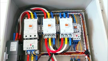 Khi chuyển sang tam giác 👉 rơle thời gian sẽ bị ngắt điện _ motor 55kw 380/660