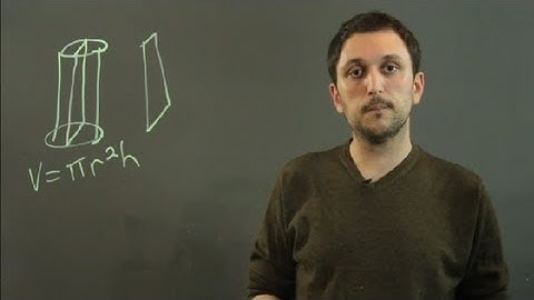 Can the Cross Section of a Cylinder Be a Circle? : Algebra, Geometry & More