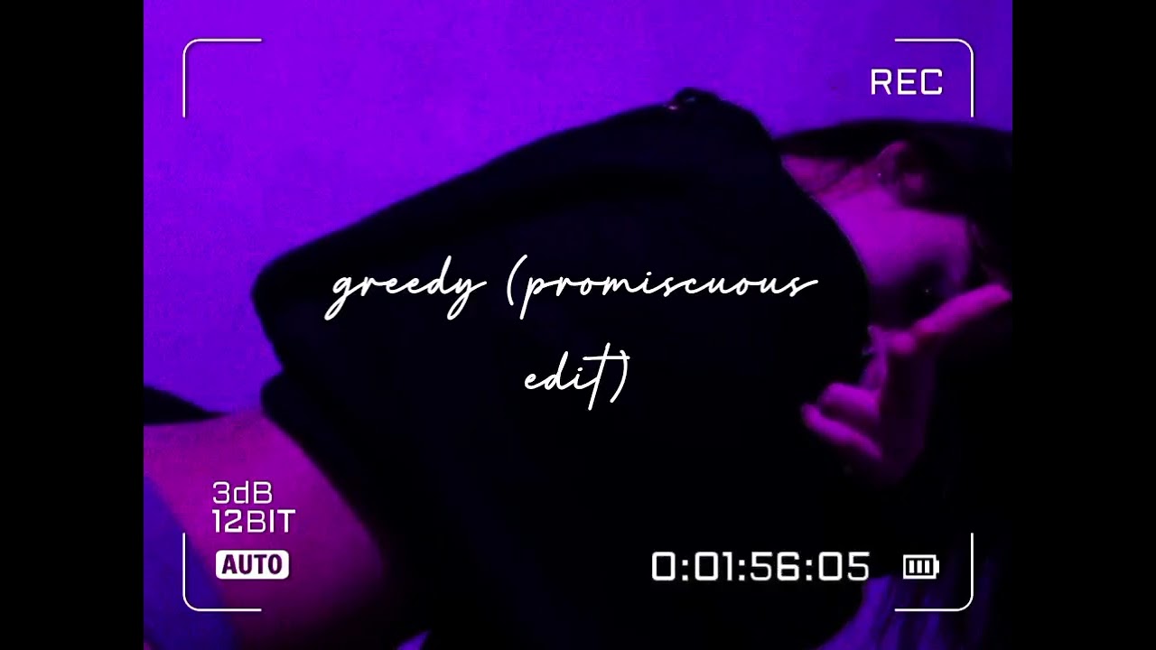 tate mcrae greedy (promiscuous edit) slowed and reverb