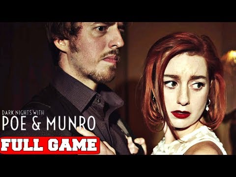 Dark Nights with Poe and Munro Gameplay Walkthrough Full Game (PC)