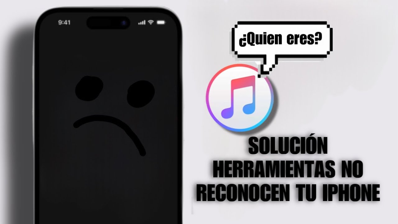 ITUNES/3uTools NO RECONOCE tu IPHONE solución ⚡️| mi Pc no reconoce mi