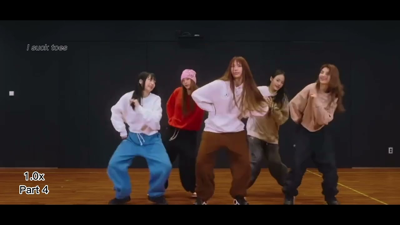 Ditto by NWJNS slowed dance tutorial YouTube