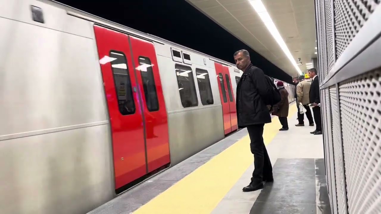 Ankara Metrosu M4 Hattı (Ankara Subway Line M4) Gar İstasyonu (Railway Terminal Station)