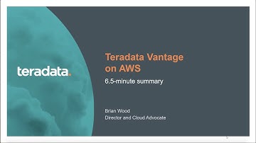 AWS Options for Teradata Vantage