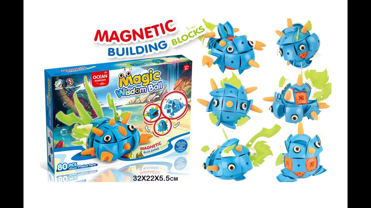 Обзор магнитного конструктора Magic Wisdom Ball