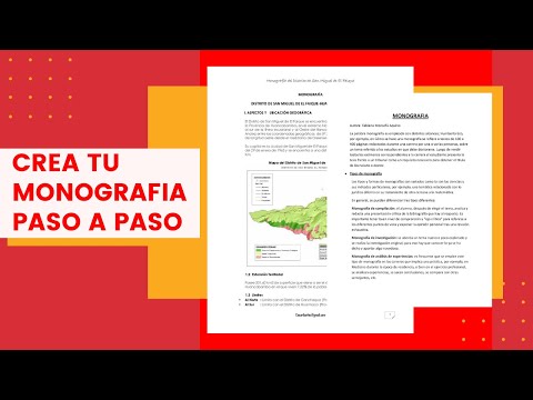 Video: Cómo Escribir Una Monografía