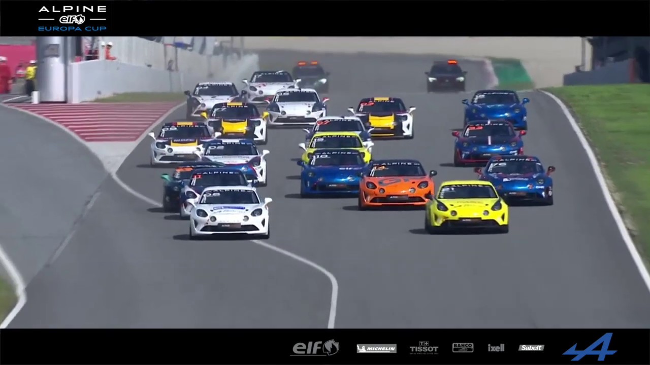 Alpine Elf Europa Cup 2018 - Circuit de Barcelona-Catalunya - Best of course 1