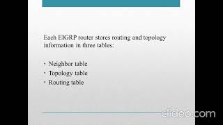 EIGRP - IPv6