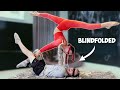 BLINDFOLDED ACRO YOGA WITH MY BOYFRIEND! (MADNESS)