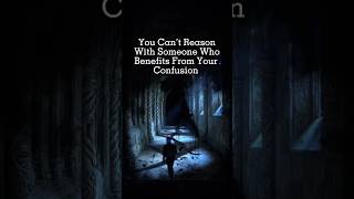 You Can't Reason With Someone Who Benefits From Your Confusion | Mind Redacted Files