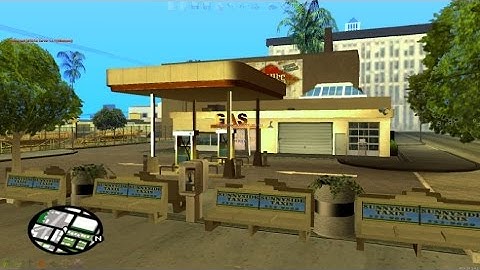 MTA Sa map editor: New Idlewood Gas station!