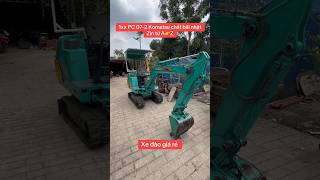 Komatsu PC 07-2 hàng nhập Nhật zin nguyên bảng ACE QT LH 0915935665