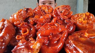 Sweet And Spicy Pata Ng Baboy