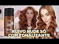 RUIVO NUDE SÓ COM TONALIZANTE - Tonalizante Pé de Moça Magic Color