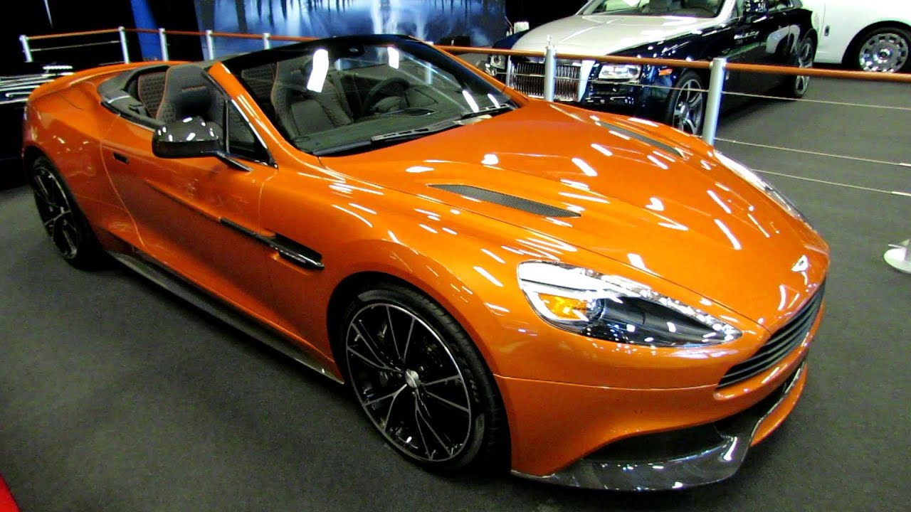 14 Aston Martin Vanquish Volante Exterior And Interior Walkaround 14 Montreal Auto Show Youtube
