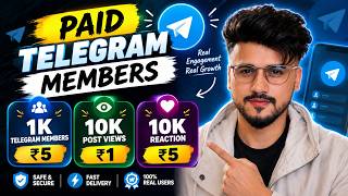Telegram SMM Panel 2026 | Buy Telegram Members & Views at Cheapest Price