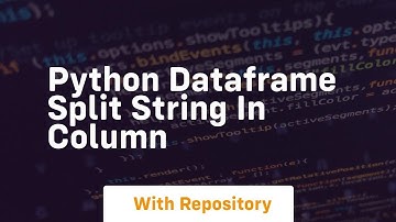 python dataframe split string in column