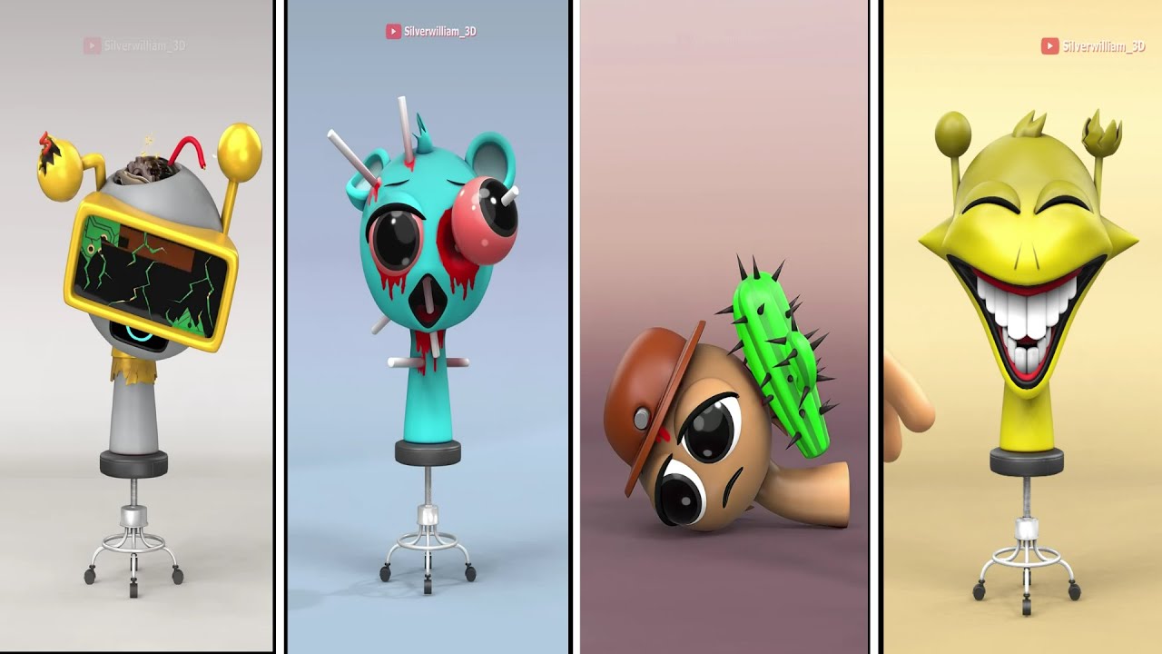 SPRUNKI inredilbox HELP Плитка Hop 1453