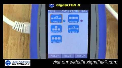 SignalTek2 Testing IT Networks