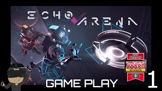 Echo Arena VR Game Play 1 Oculus Quest Link Full Match