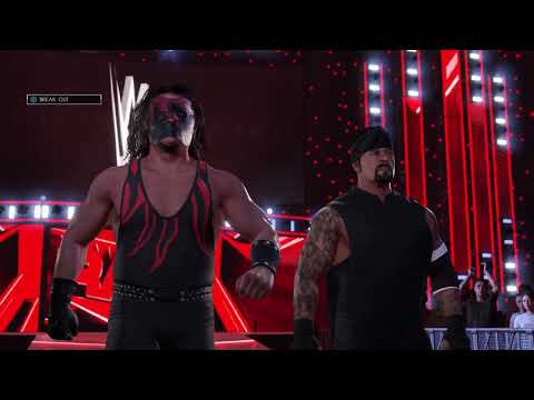 THE BROTHERS OF DESTRUCTION KANE UNDERTAKER ENTRANCE WWE 2K22 