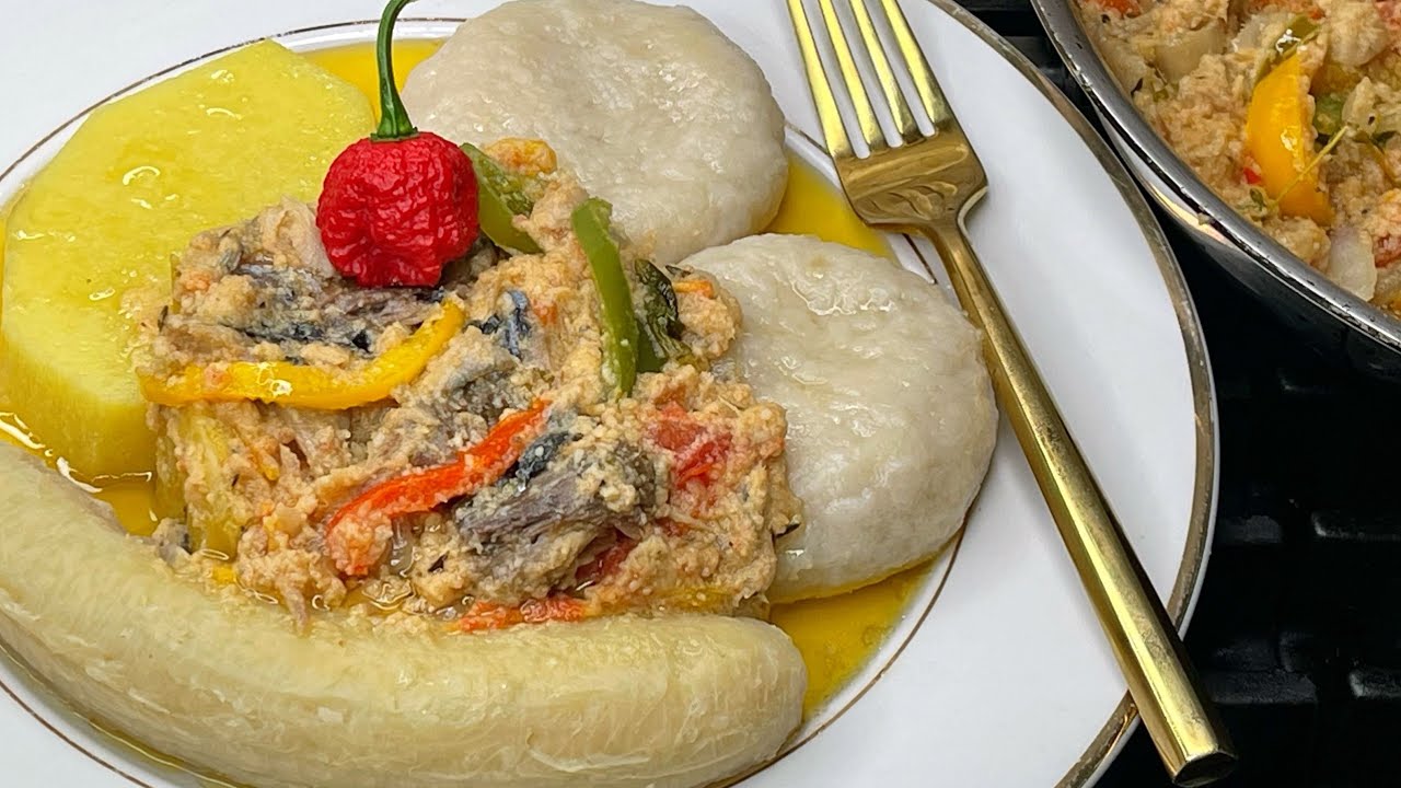 How To Cook Salt Mackerel Run DownRun DungTHE RAINA’S KITCHEN YouTube