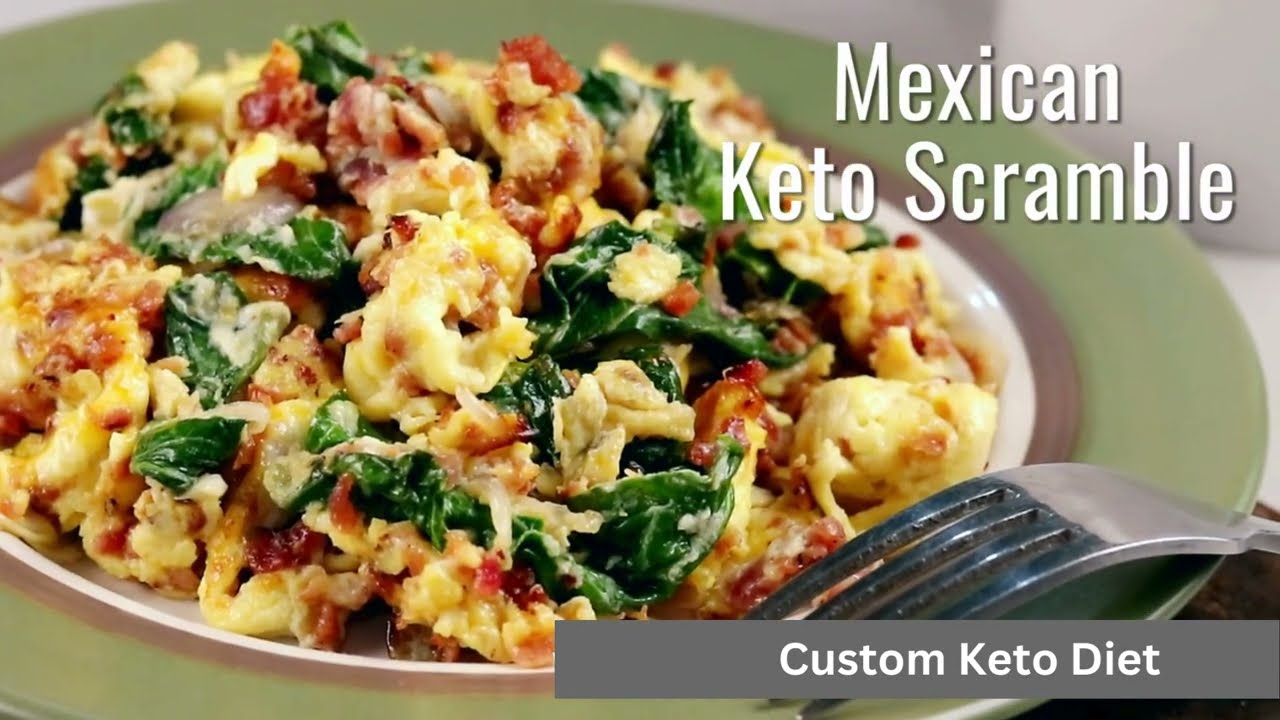 Sizzling Mexican Keto Scramble Recipe | Low-Carb Breakfast Delight!